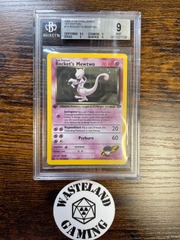 2000 Gym Challenge 1st Edition 14 Rocket's Mewtwo BGS 9 0013321129